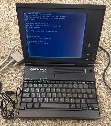 Vintage gateway 2000 nomad - gateway,