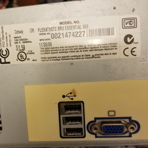 Vintage gateway 2000 desktop - 2000,